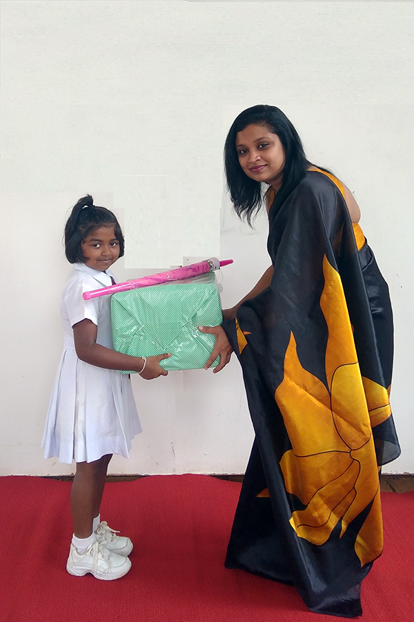 CES-Seva Vanitha Helps Two More Children of Soldiers
