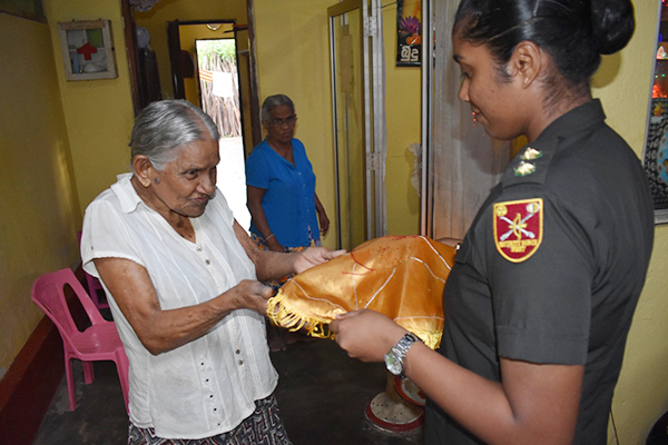Monthly Alms Offer of MIC-SVU to Adults Held