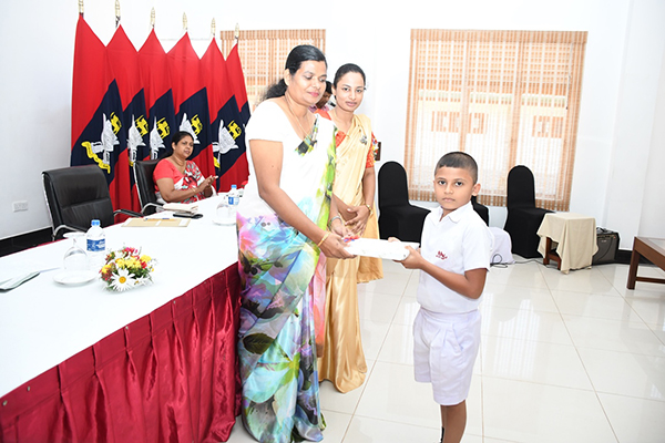 SLAOC-SVB Sponsors Supply of School Aids to 338 Students of Army Families