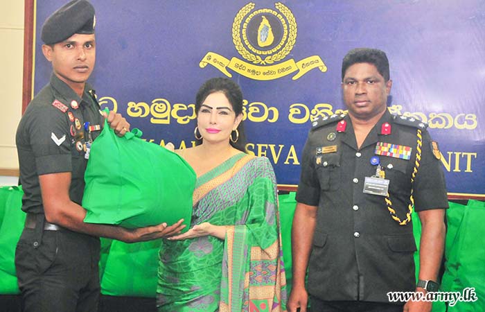 ASVU Distributes 200 Dry Ration Packs among Selected Army & Civil Personnel Working at SF- Wanni and SF - West