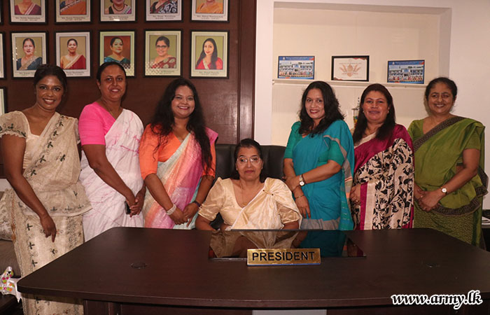 Newly-appointed SLAGSC Seva Vanitha Chairperson Assumes Duties