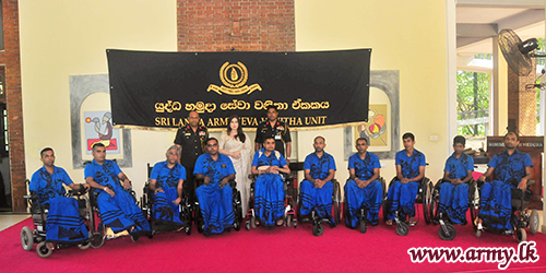 President, ASVU Interacts with War Heroes at Mihindu Seth Medura, Aththidiya