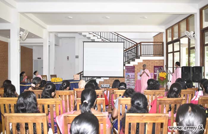 இராணுவ புலனாய்வுப் படையணி சேவை வனிதையரால் மார்பக புற்றுநோய் குறித்த விழிப்புணர்வு 