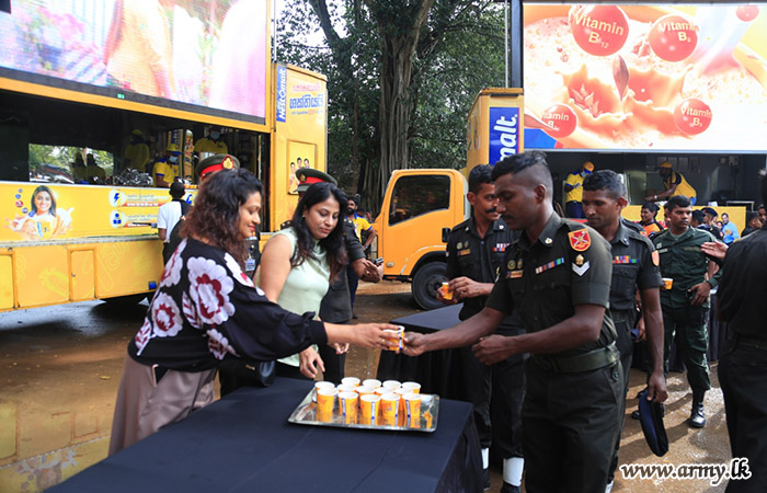 SLA-SVB Provides Refreshments to Participants in Independence Day Rehearsals