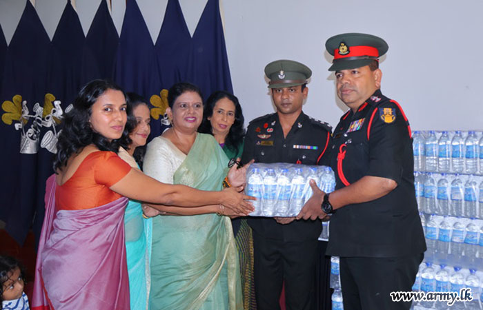 SLLI-SVB Donates Water Bottles to Prosthetics and Orthotics Centre