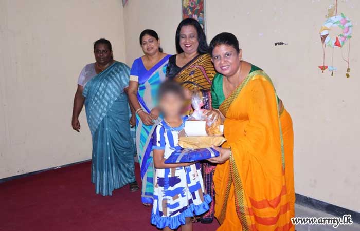 SLLI - SVB Distributes Essential Items to Children in Mahabodhi Balika Child Development Centre