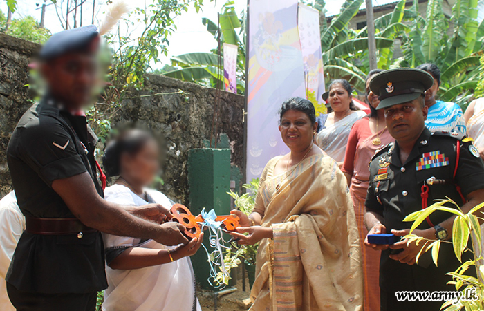 SLLI-SVB Inaugurates Newly Constructed House for War Hero
