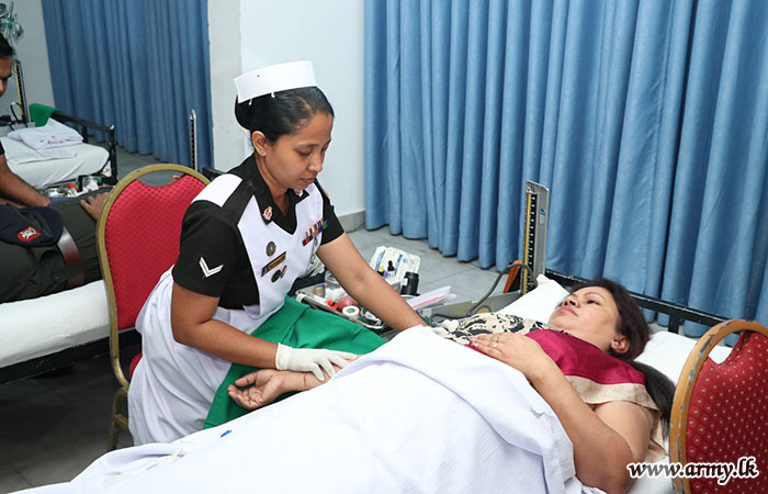 SLAGSC - SVB Conducts Blood Donation Programme
