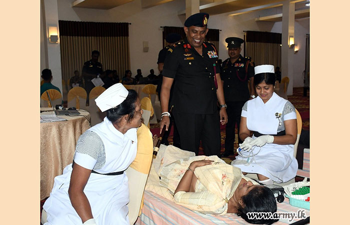 A  Blood Donation Campaign from Vijayabahu Infantry Regiment