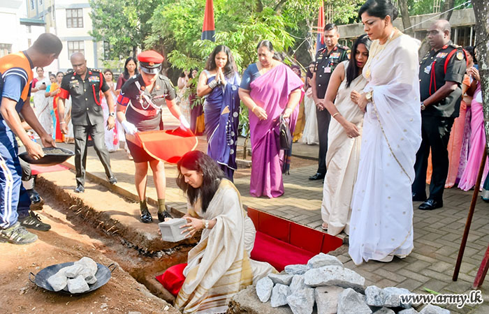  SLCMP-SVB Lays Foundation Stone for Multipurpose Welfare Complex