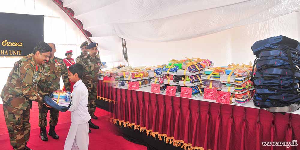 Donation Programme of School Supplies for Students and Novice Monks at Dimbulagala