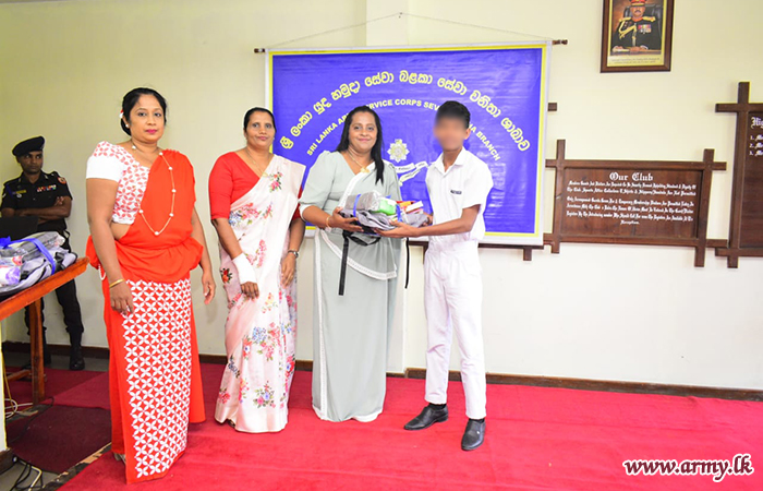 Donation of School Supplies to Children of SLASC Personnel