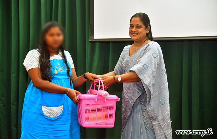 Essential Items Distributed to Pregnant Spouses of SLSR Members