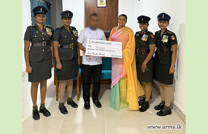 SLSC – SVB Extends Welfare Support to Soldiers and Civilians Employees