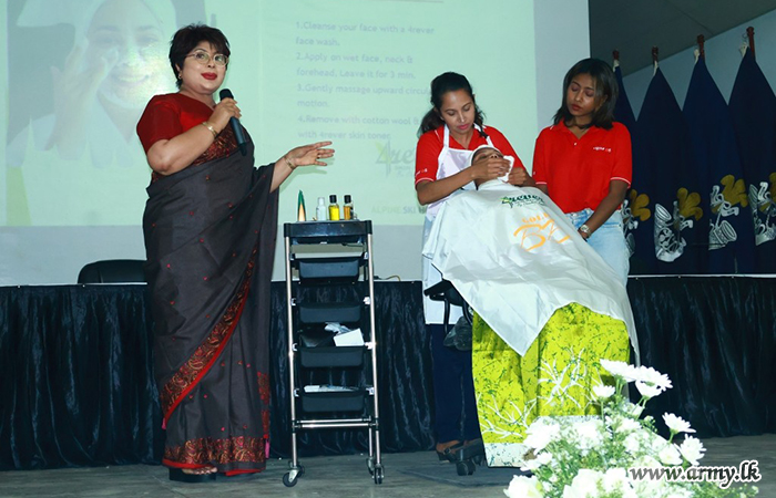 SLLI-SVB Conducts Beauty Culture Workshop for Military Spouses